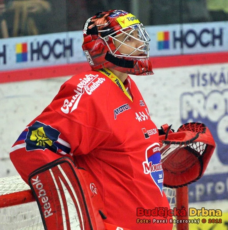 Gólman Mountfieldu Pavel Kantor