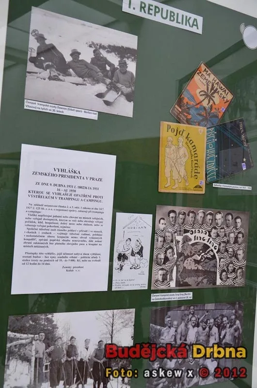 Výstava Po stopách jihočeského trampingu