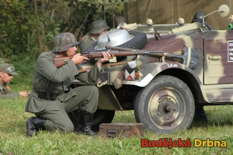 Ukázka boje německých jednotek Wehrmachtu se sovětskou armádou v Horní Stropnici