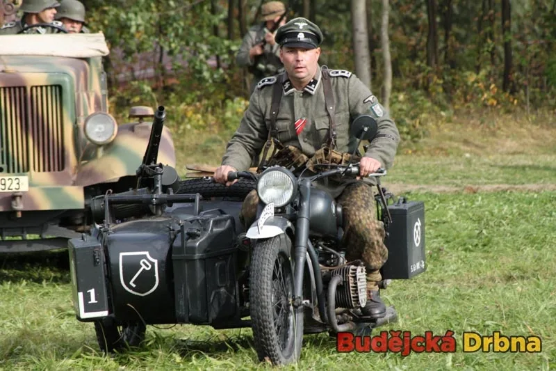 Ukázka boje německých jednotek Wehrmachtu se sovětskou armádou v Horní Stropnici