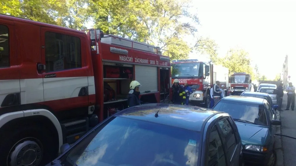 Hasiči vyjeli k požáru v kuchyni jedné budějcké restaurace