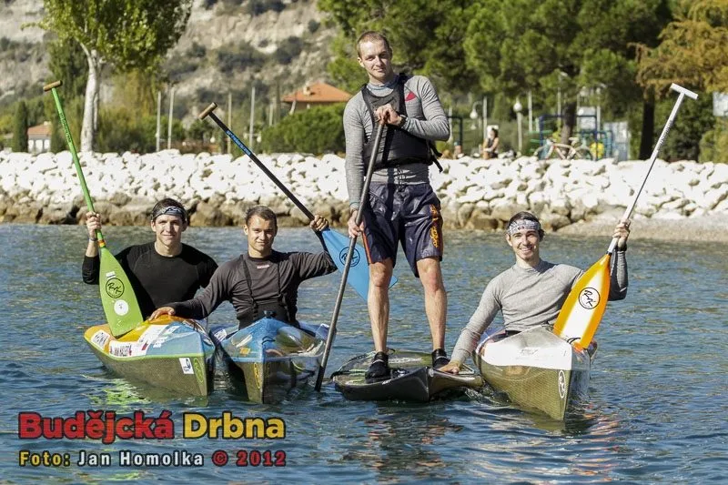 Trénink před závodem na Lago di Garda