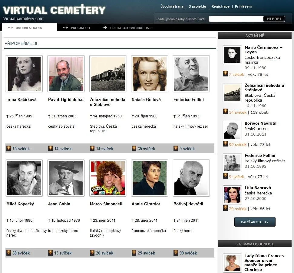 Virtual Cemetery