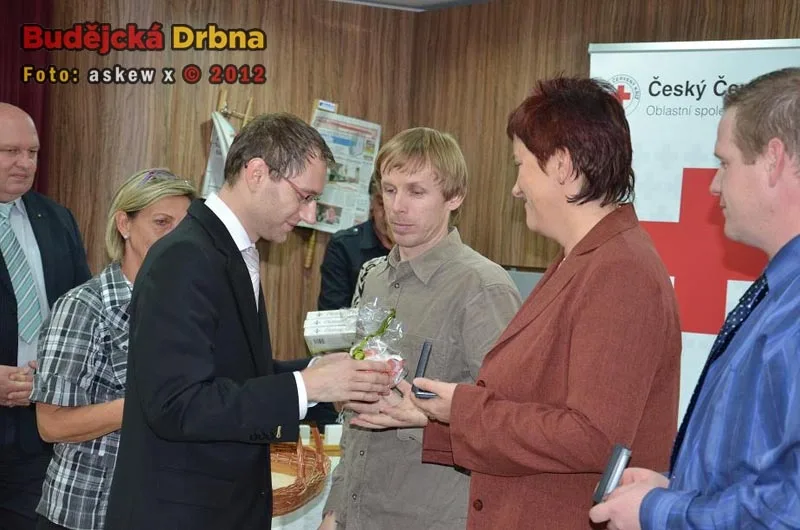 Ocenění budějckých dárců krve