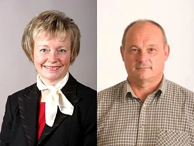 Ing. Petra Šebestíková a Ing. Josef Schoř