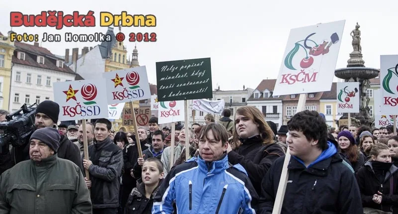 Lidé, kteří nesouhlasí s koaliční smlouvou ČSSD a KSČM