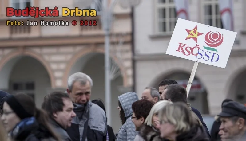 Mezi shromážděnými byli většinou starší lidé