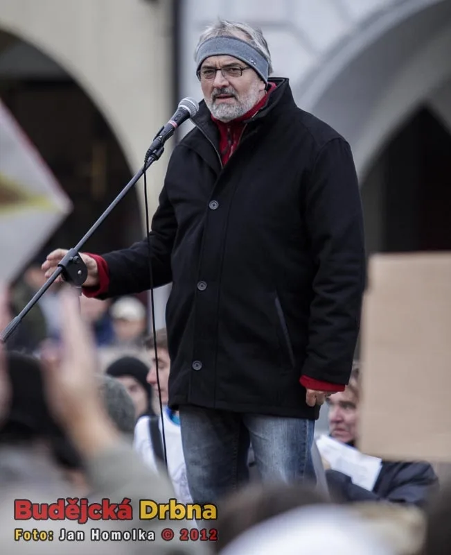 Podporu studentům vyjádřil rektor Jihočeské univerzity Libor Grubhoffer