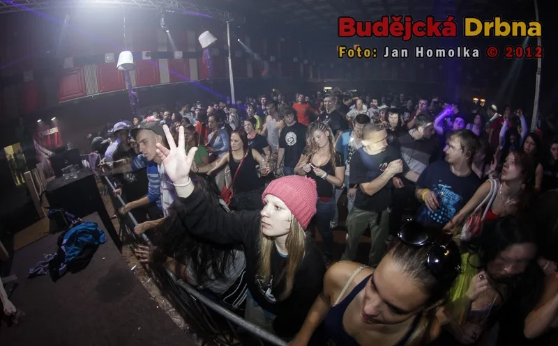 Tančící dav se skvěle bavil