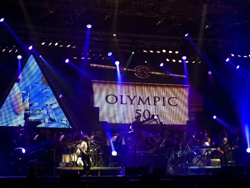 Koncert k 50. výročí kapely Olympic