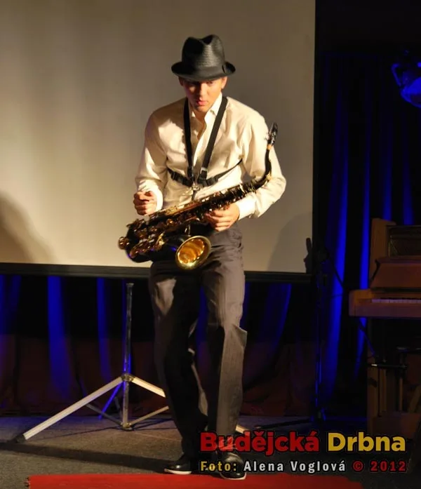 Saxofonista Jan Holický