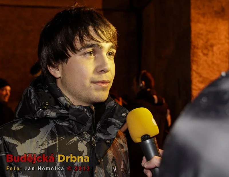 Jeden z iniciátorů protestních akcí Dominik Hořejší