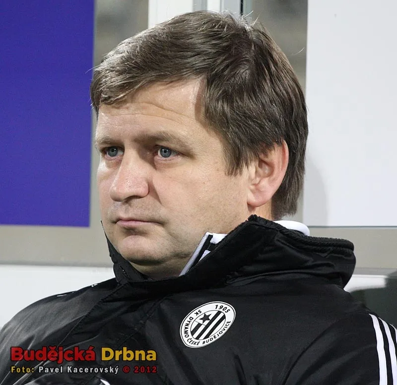 Trenér Dynama České Budějovice Miroslav Soukup