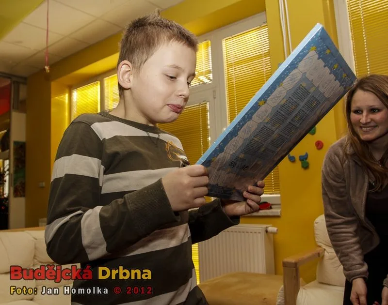 Z kalendáře se radoval také malý Mireček