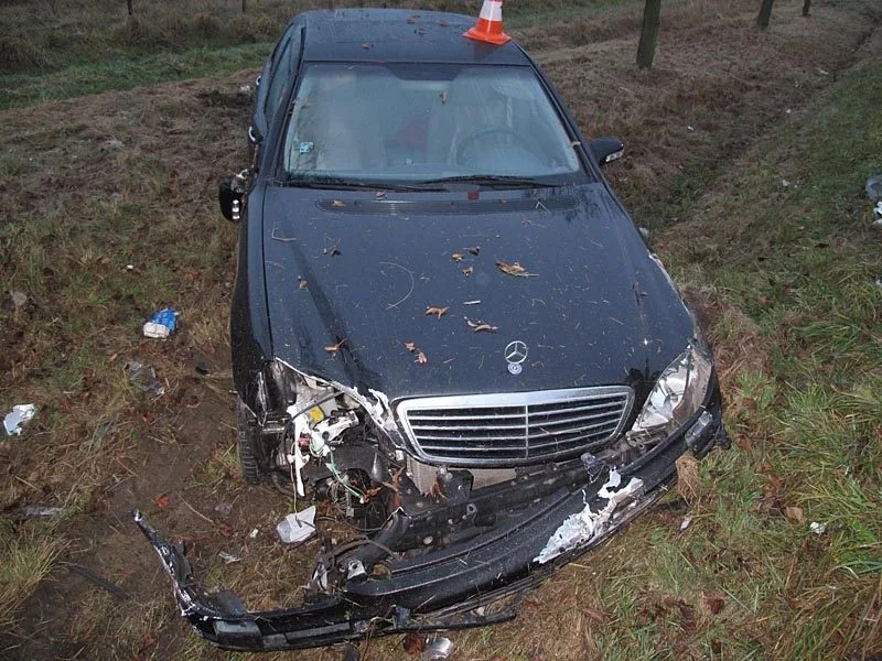Havárie Mercedesu Benz u Ševětína