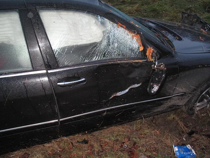 Havárie Mercedesu Benz u Ševětína