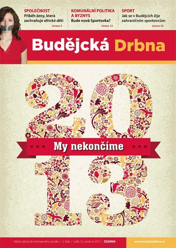 Třetí číslo tištěného občasníku Budějcké Drbny