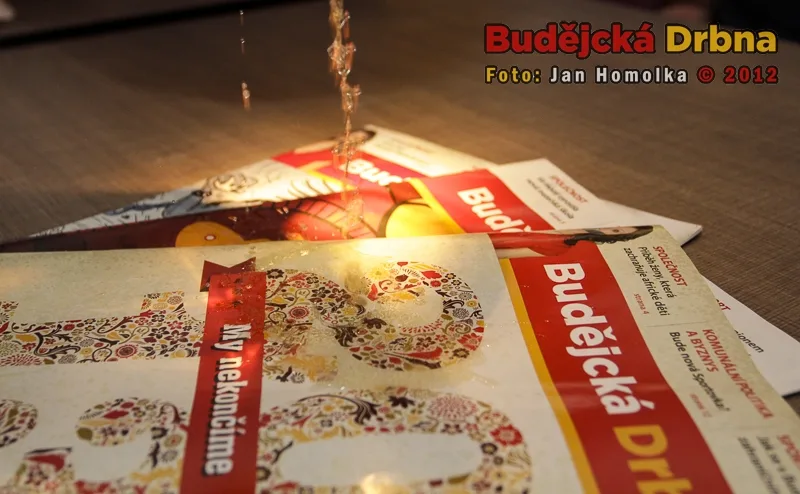 Křest tištěné Budějcké Drbny