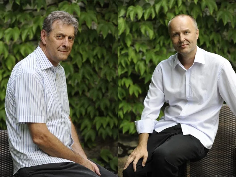 Ing. Jan Tůma a prof. RNDr. František Vácha Ph.D.