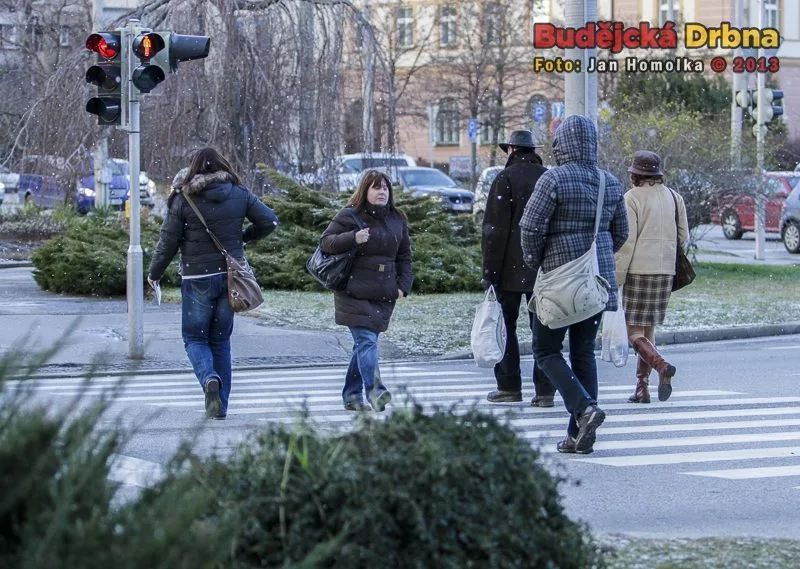 Křižovatka na Senovážném náměstí
