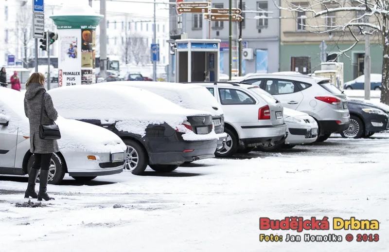 Paní Zima na návštěvě v Budějcích
