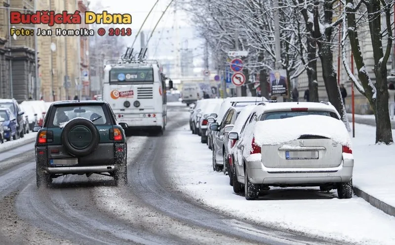 Paní Zima na návštěvě v Budějcích
