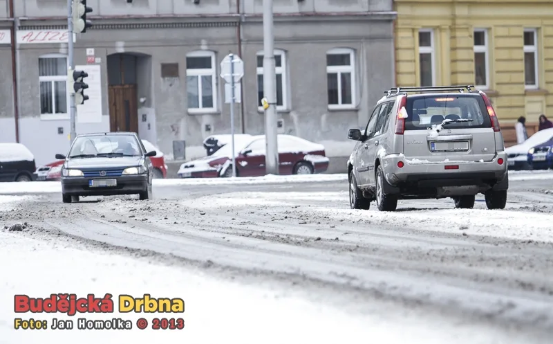 Paní Zima na návštěvě v Budějcích