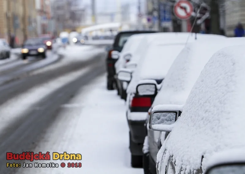 Paní Zima na návštěvě v Budějcích