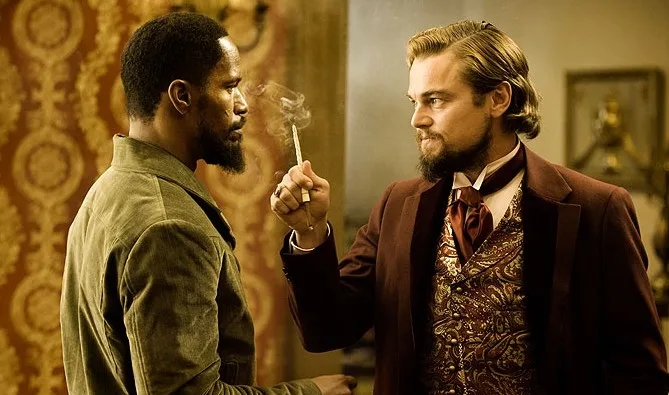 Jamie Foxx a Leonardo DiCaprio