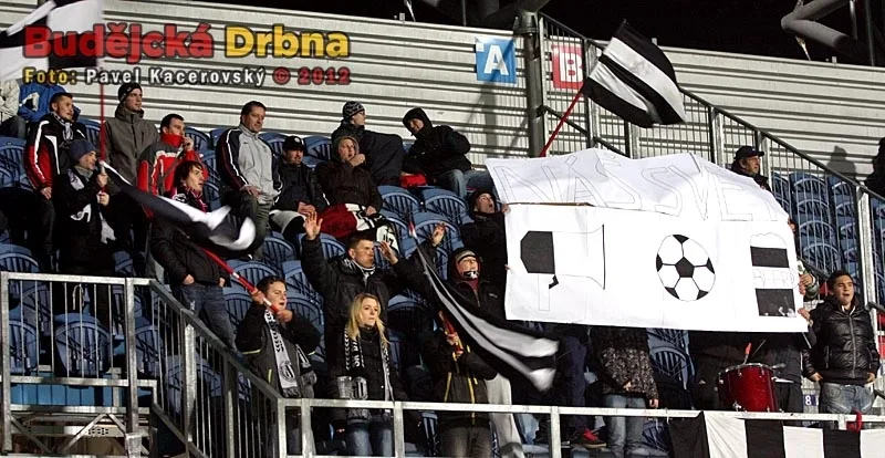 Choreo dynamáckého fanklubu