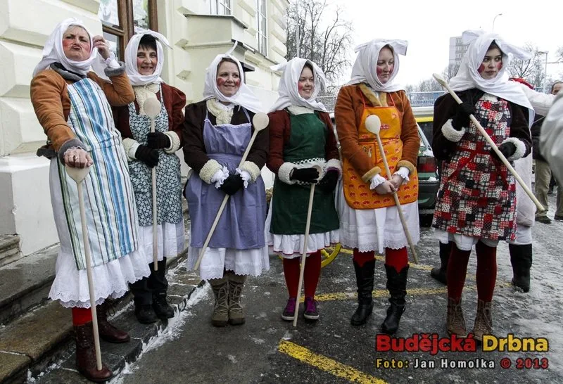 Masopustní koleda v Budějcích