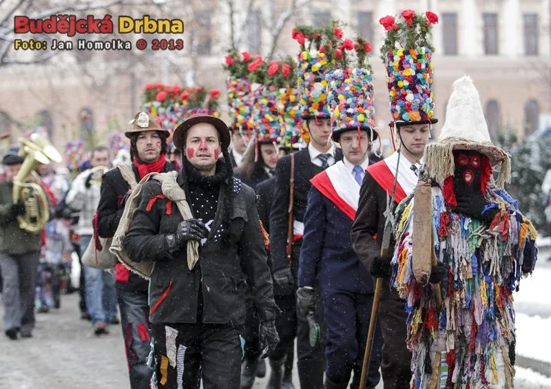 Masopustní koleda v Budějcích