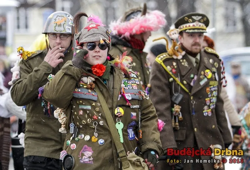 Masopustní koleda v Budějcích