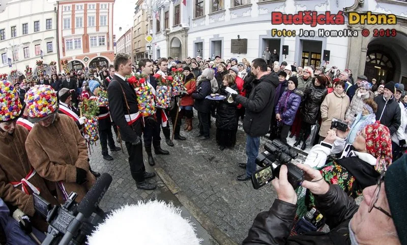 Masopustní koleda v Budějcích
