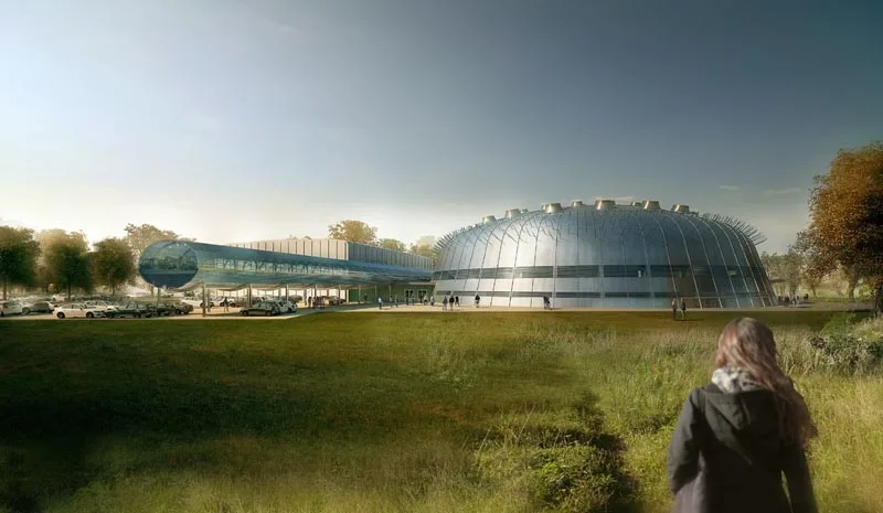 Vítězný návrh Centra halových sportů