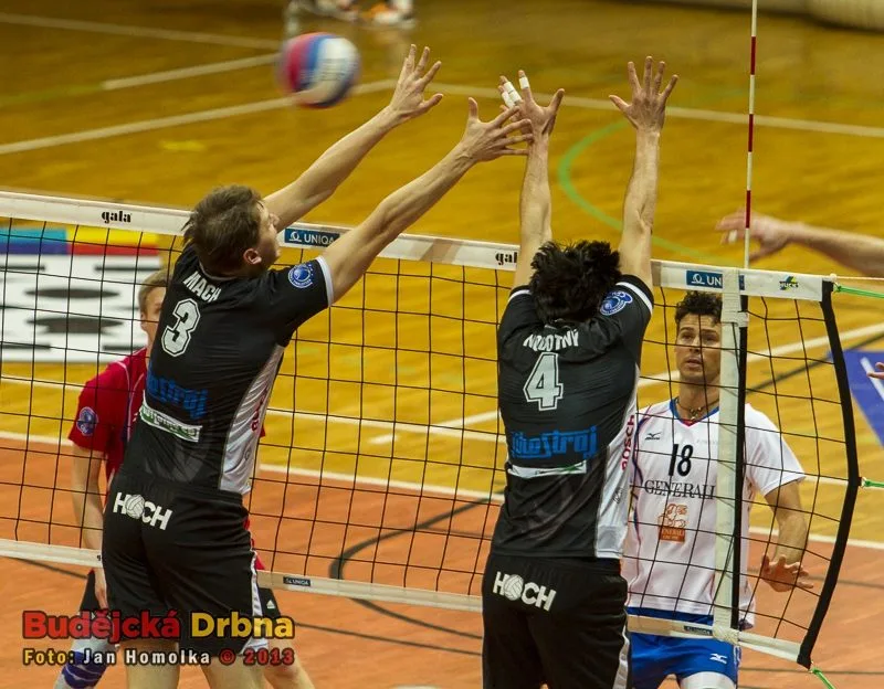 Přátelské utkání VK Jihostroj České Budějovice - Generali Unterhaching 1:3