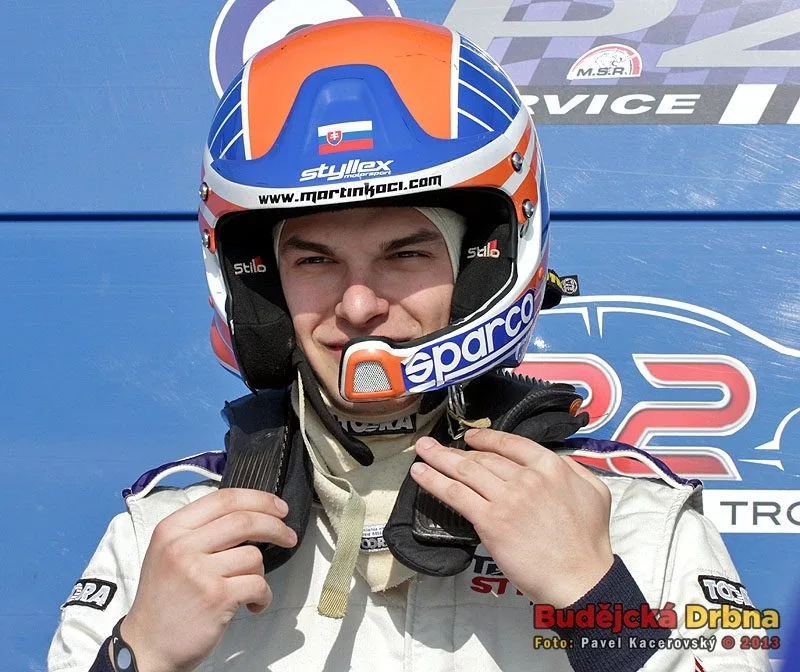 Slovenský rallyeový pilot Martin Koči