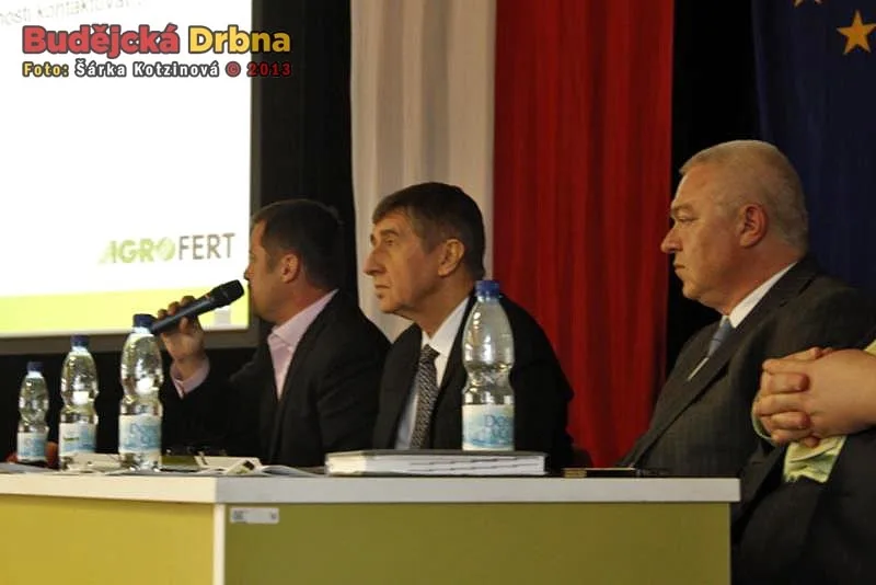 Zástupci AGROFERTu v Budějcích