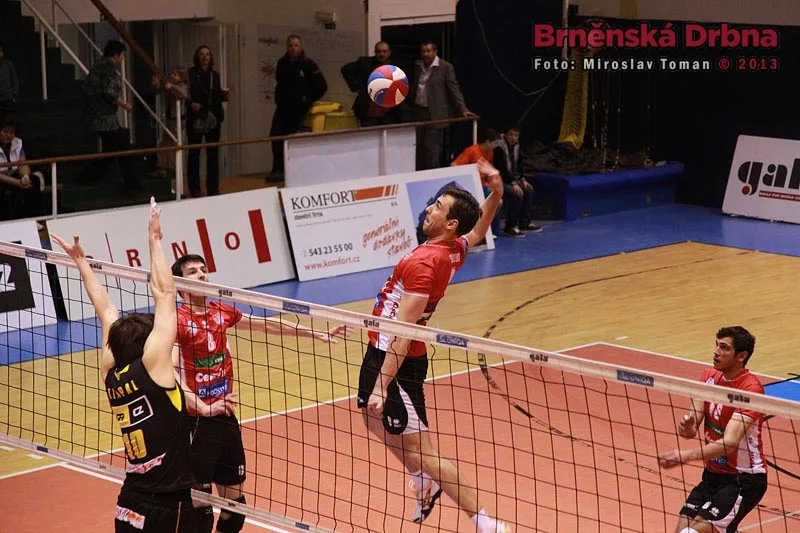 Volejbal Brno - VK Jihostroj České Budějovice 0:3