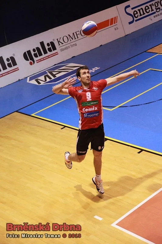 Volejbal Brno - VK Jihostroj České Budějovice 0:3