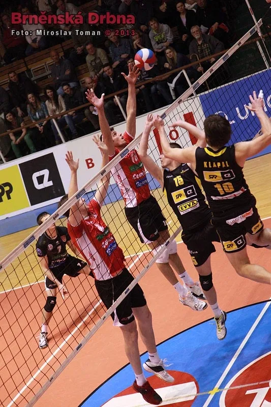 Volejbal Brno - VK Jihostroj České Budějovice 0:3