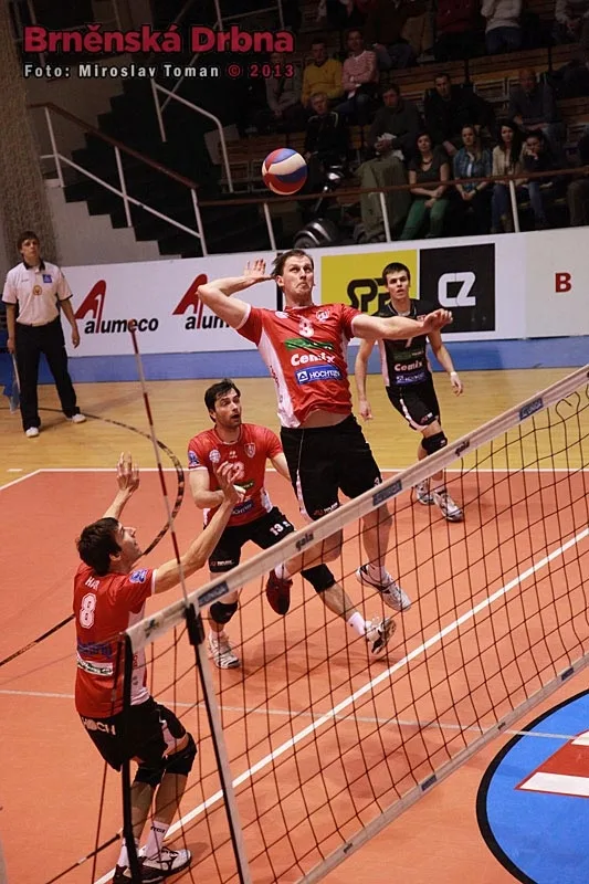 Volejbal Brno - VK Jihostroj České Budějovice 0:3