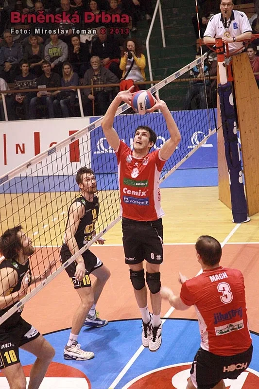 Volejbal Brno - VK Jihostroj České Budějovice 0:3