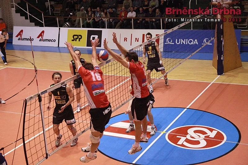 Volejbal Brno - VK Jihostroj České Budějovice 0:3