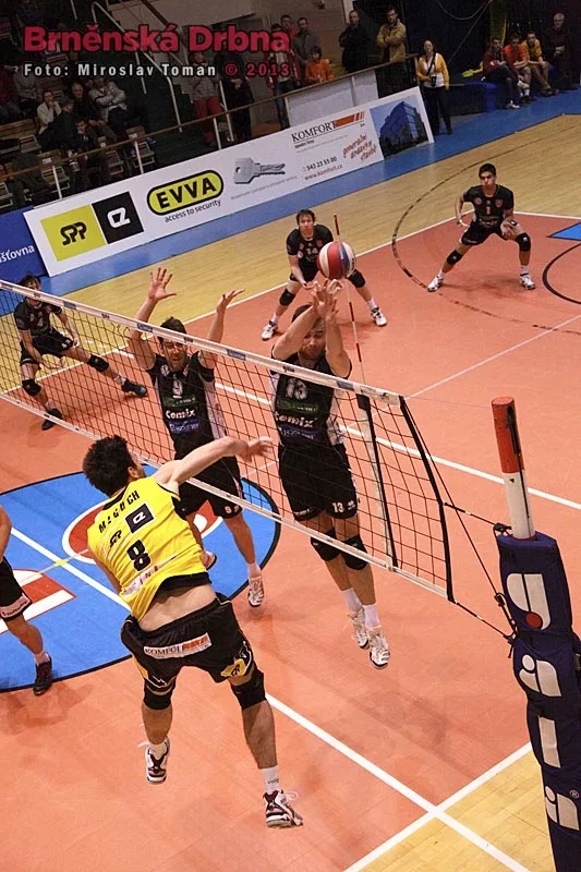 Volejbal Brno - VK Jihostroj České Budějovice 2:3
