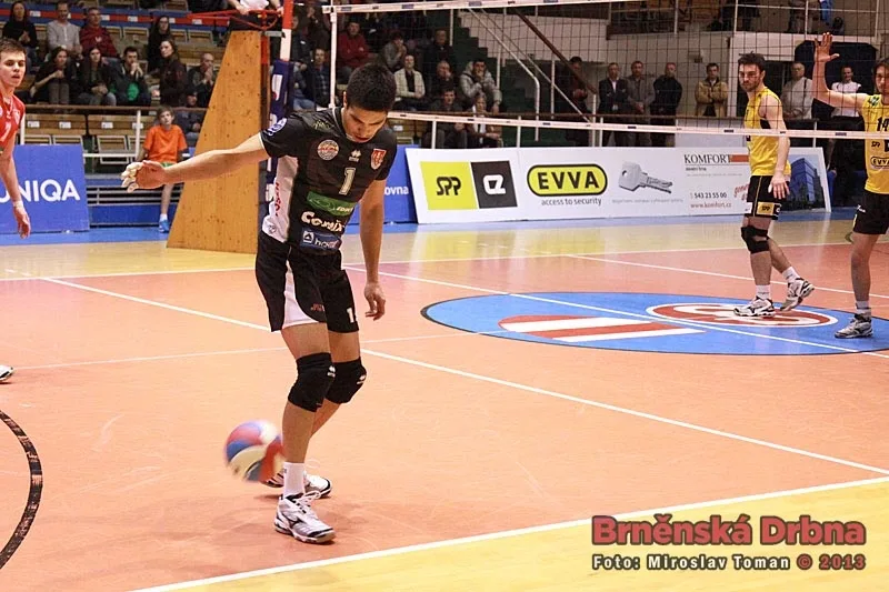 Volejbal Brno - VK Jihostroj České Budějovice 2:3