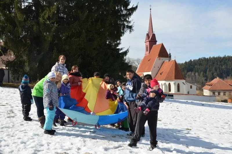 Děti účastnící se akcí Občanského sdružení ŠVAGR