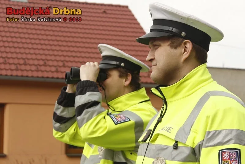 Policejní akce Řídím, piju nealko na Borku