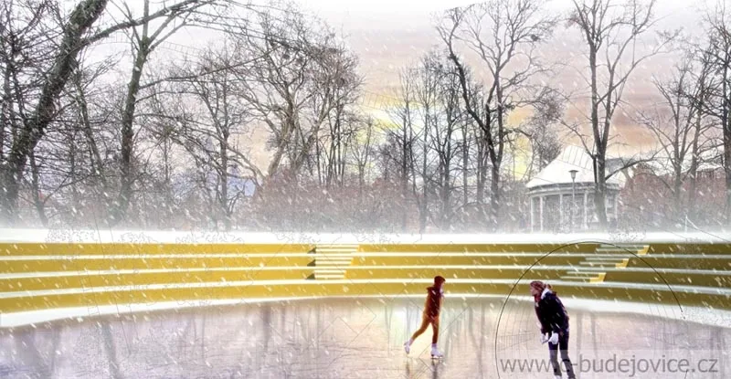 Vítězný návrh na revitalizaci parku Háječek