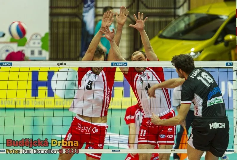 VK Jihostroj České Budějovice - Volejbalový oddíl Příbram 3:0